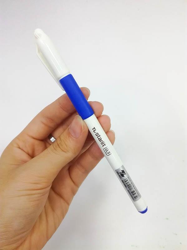 Bút Gel Thiên Long Gel-012 Starlit - Mực Xanh