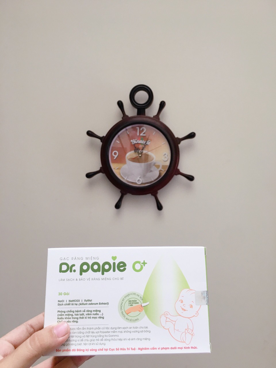 Gạc Rơ Lưỡi Dr Papie Vệ Sinh Răng Miệng Cho Bé , Gạc Răng Miệng Dr Papie Làm Sạch Răng Miệng Cho Bé Hộp 30 Miếng