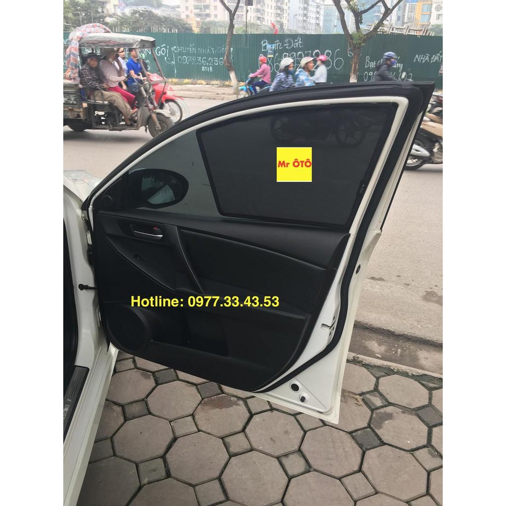 Rèm Che Nắng Xe Mazda 3S Hatchback 2009-2014 Loại 1