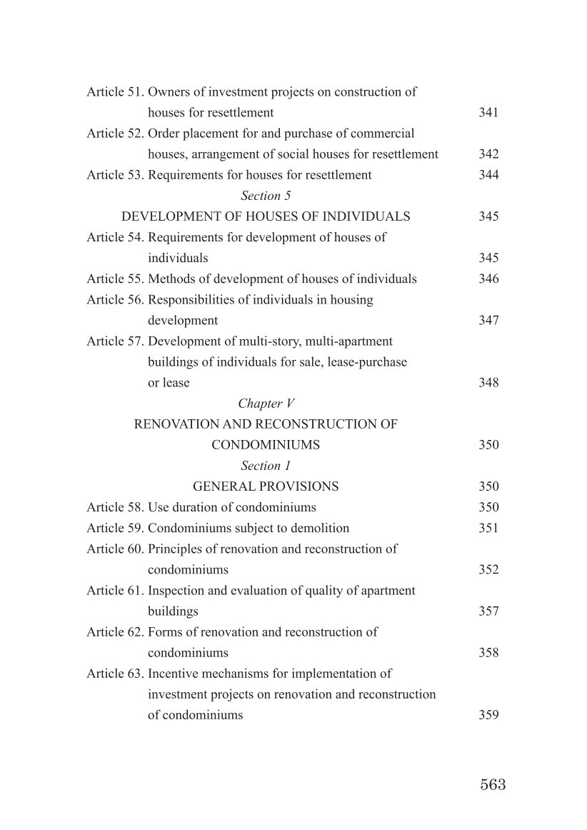 Luật nhà ở 2023 (song ngữ Việt Anh) The 2023 Housing Law (Vietnamese -English)
