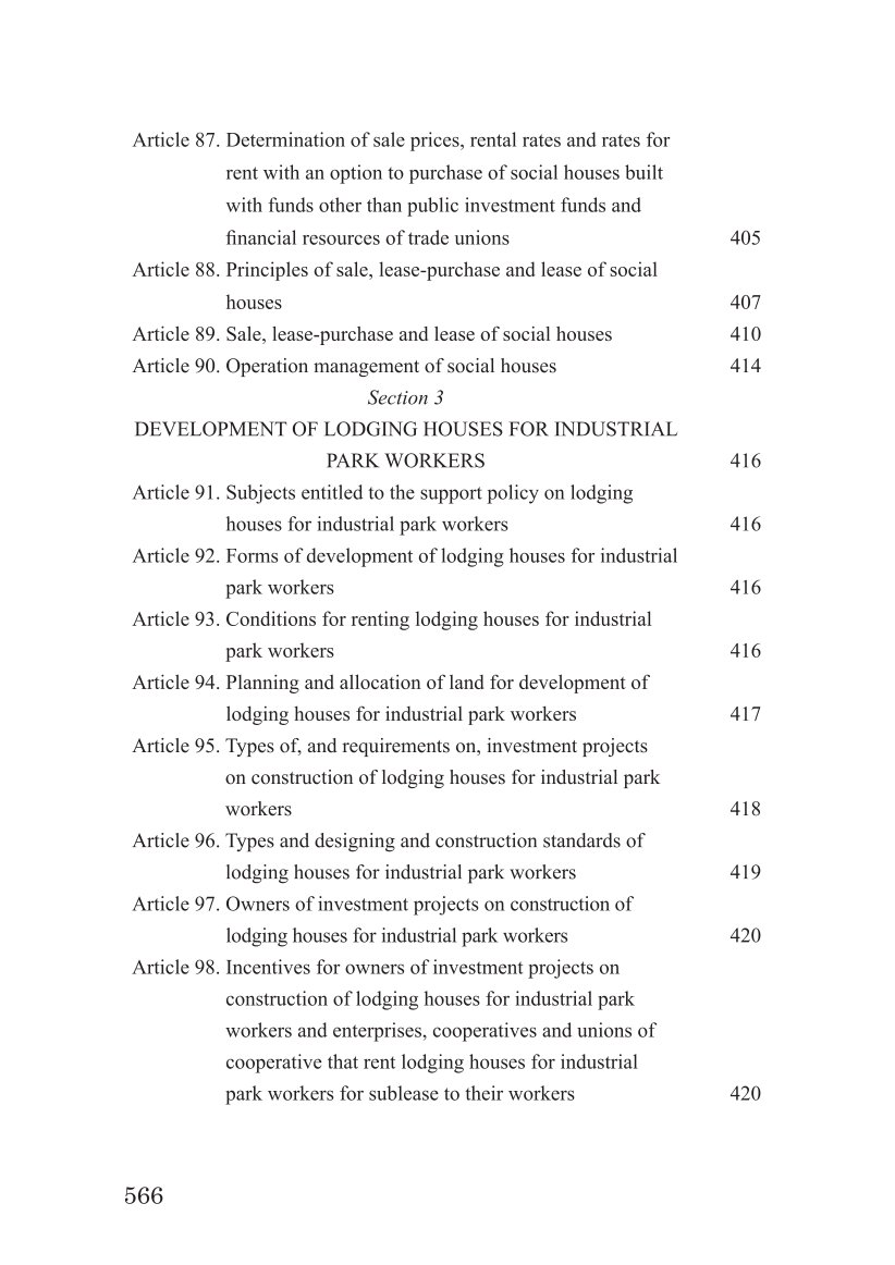 Luật nhà ở 2023 (song ngữ Việt Anh) The 2023 Housing Law (Vietnamese -English)