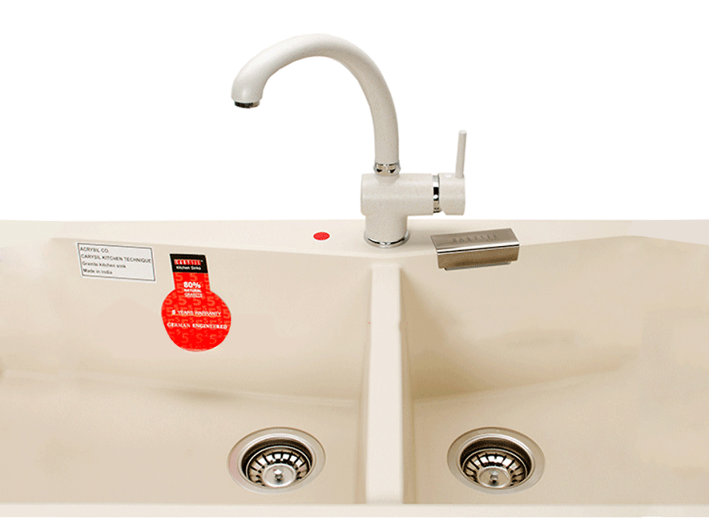 Vòi Rửa Chén Carysil G-2411 - Thân Vòi Xoay 360 Độ - Hàng Chính Hãng