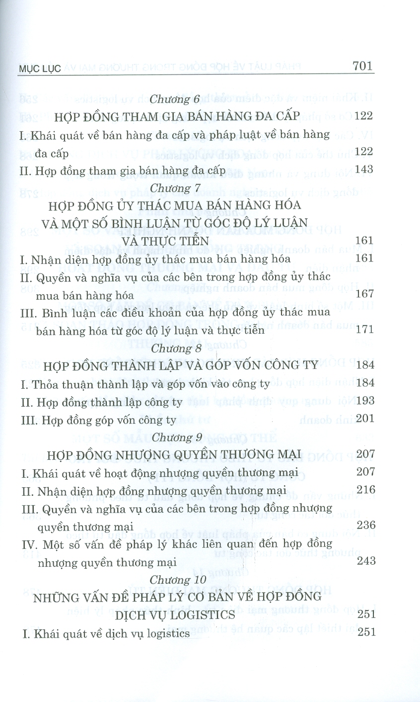 PHÁP LUẬT VỀ HỢP ĐỒNG TRONG THƯƠNG MẠI VÀ ĐẦU TƯ - Những Vấn Đề Pháp Lý Cơ Bản (Sách chuyên khảo) (Xuất bản lần thứ tư có sửa chữa, bổ sung)