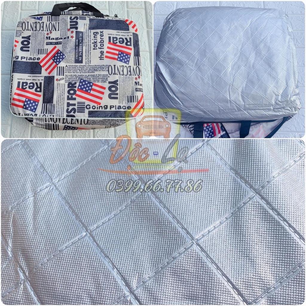 Bạt Phủ Xe Ô Tô Kia Morning, Soluto, Cerato, Seltos, K3, Rondo, Optima, Sorento, Sedona, Chất Liệu Bạt Tráng Nhôm 3 lớp