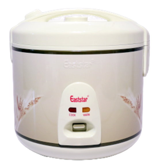 Nồi Cơm Điện Eaststar 708A 1.8 Lít - Màu Ngẫu Nhiên - Hàng Chính Hãng