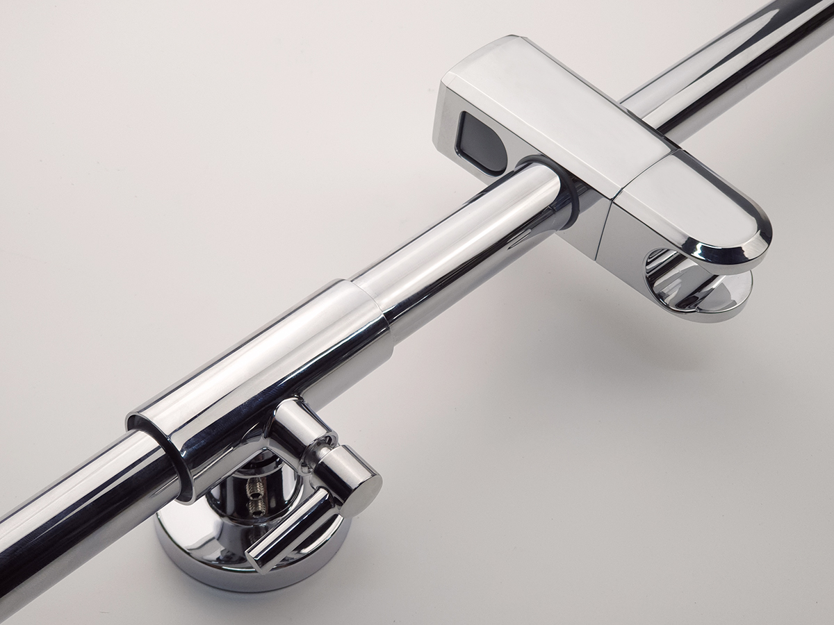 Cây sen nóng lạnh Đồng mạ Chrome Eurolife EL-S924 (Trắng bạc)
