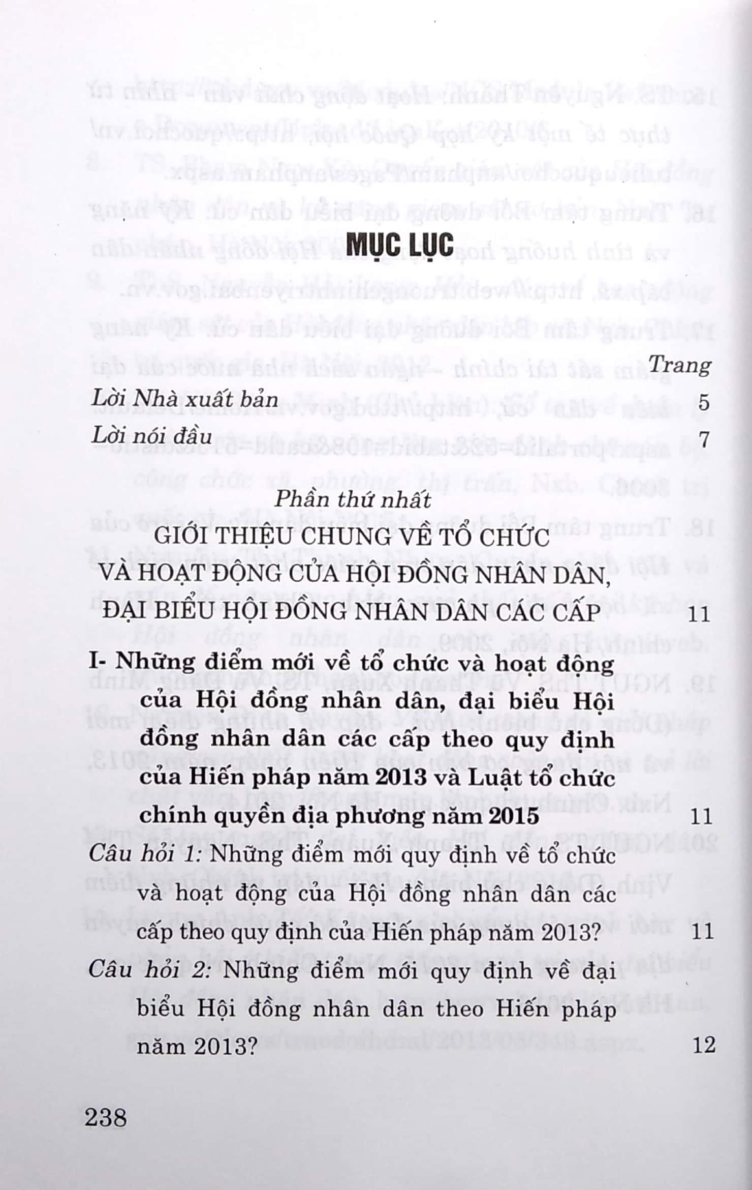 Cẩm Nang Dành Cho Đại Biểu Hội Đồng Nhân Dân Các Cấp