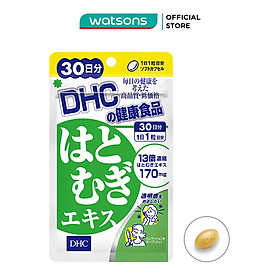 Thực Phẩm Bảo Vệ Sức Khỏe DHC Sáng Da Adlay Extract Soft Capsule Viên Nang Mềm 30v