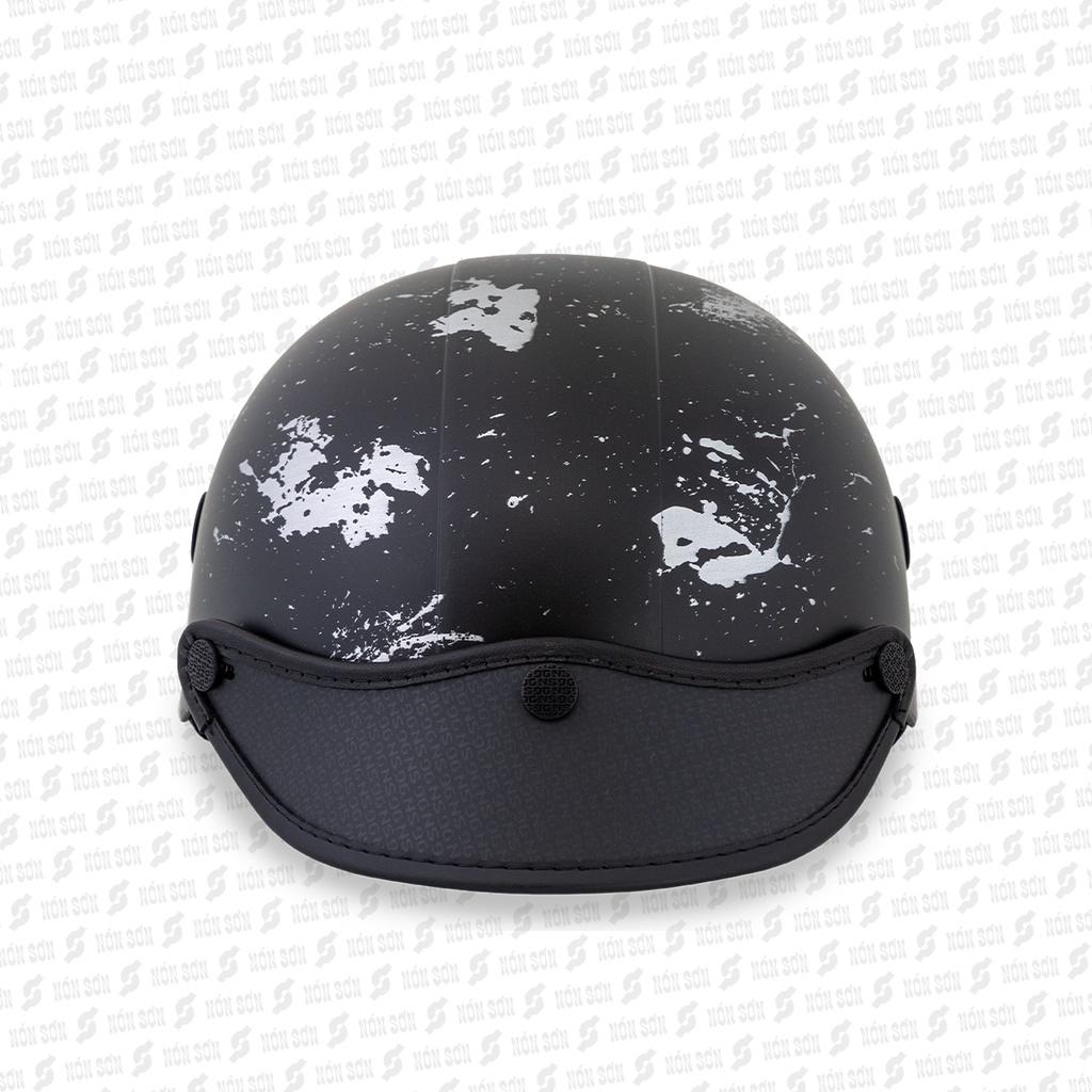 ƯU ĐÃI - Mũ bảo hiểm lỗ thông gió phiên bản mới NÓN SƠN chính hãng MP-ĐN093