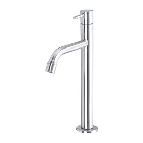 Vòi Chậu Lạnh Dạng Cao WS-0201H INOX SUS 304