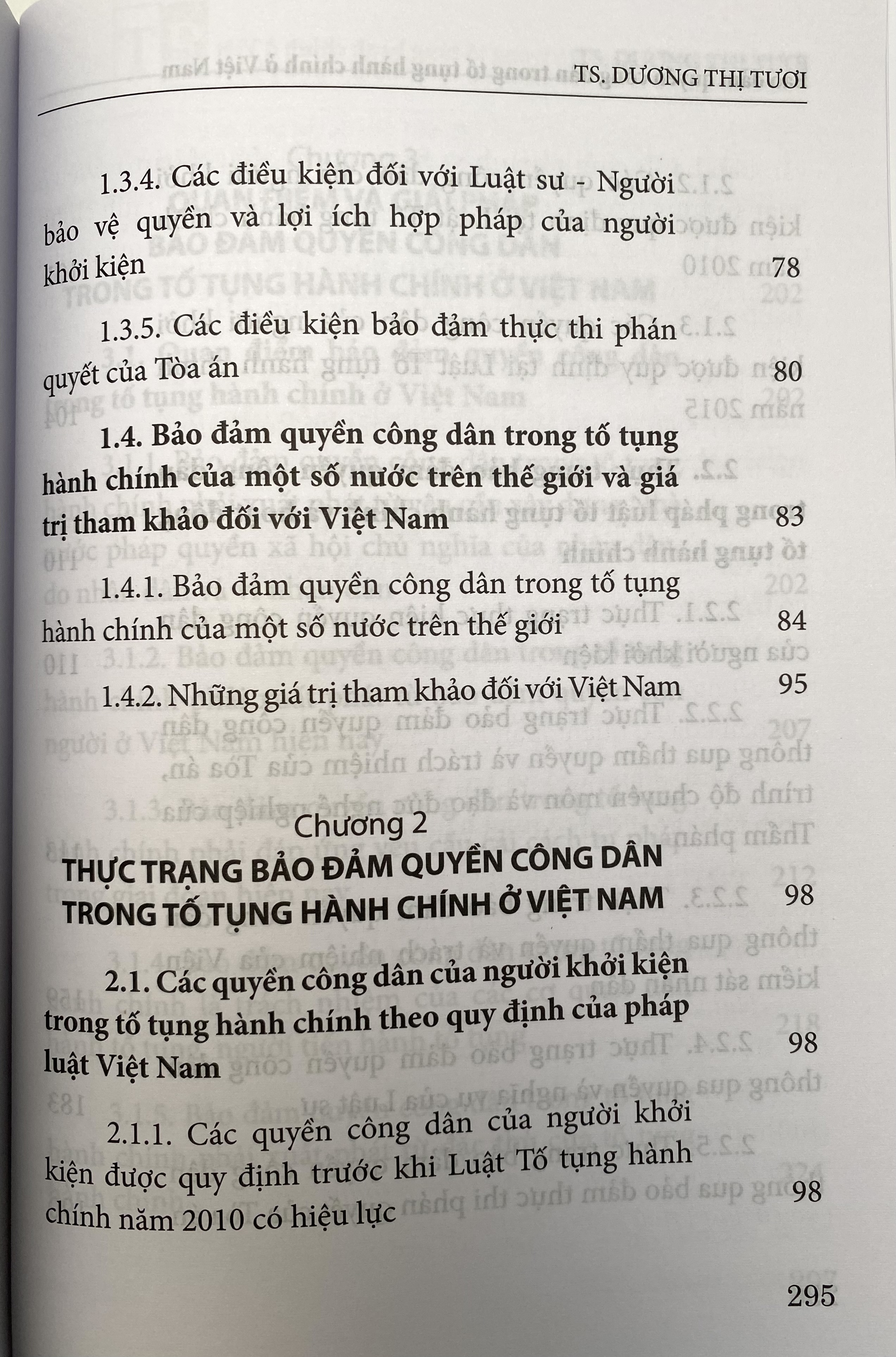 Bảo Đảm Quyền Công Dân Trong Tố Tụng Hành Chính
