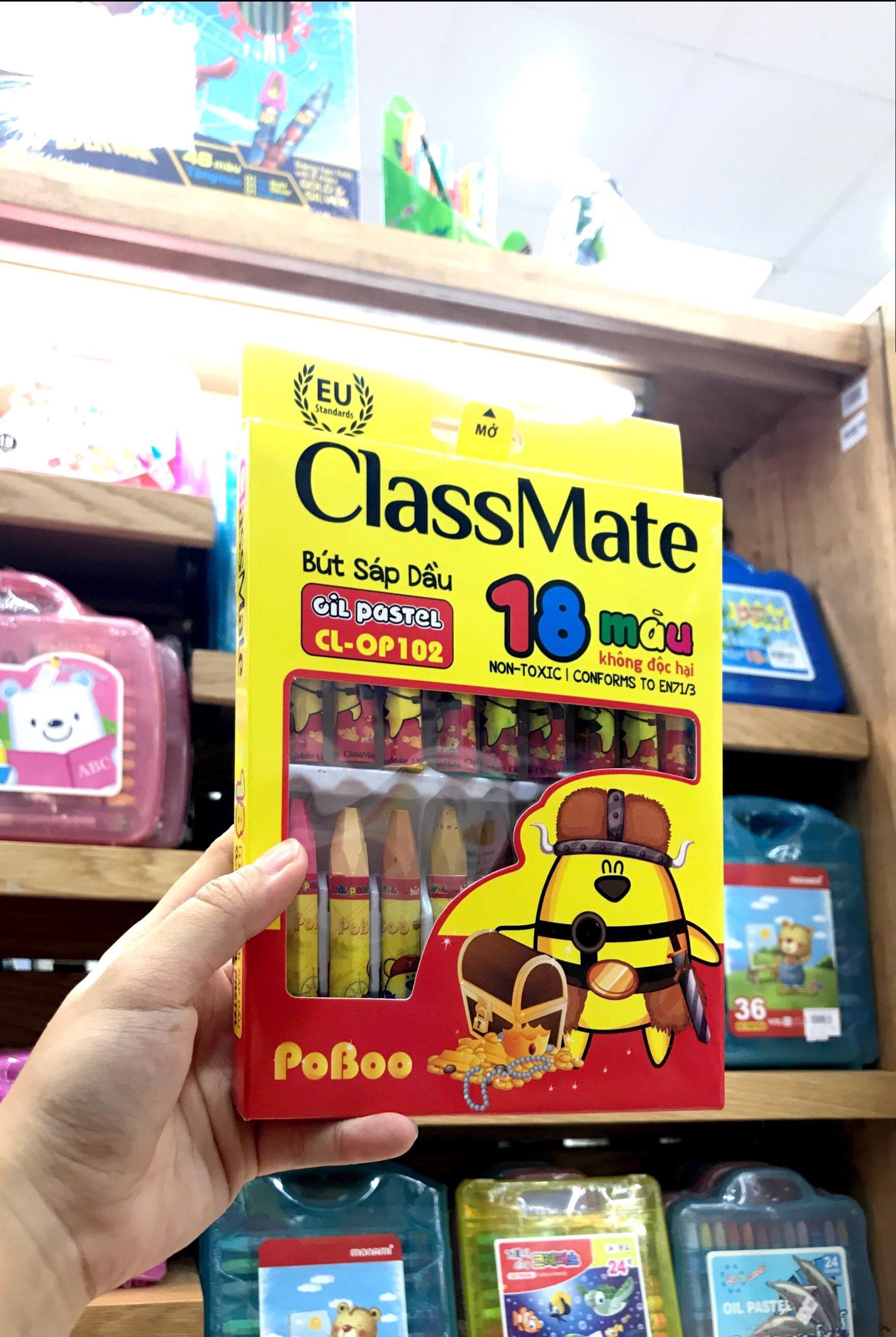 Bút Sáp Dầu Classmate OP102 - 18 Màu