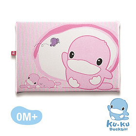GỐI CAO SU CHỐNG NGẠT THOÁNG KHÍ CHO BÉ TỪ 0M+ KUKU KU2047 - SIZE 29,5x43x2,5CM