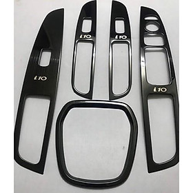 Ốp Nội Thất Titan Xe dành cho Grand I10 2014-2019 -5 chi tiết dành cho số tự động và số sàn