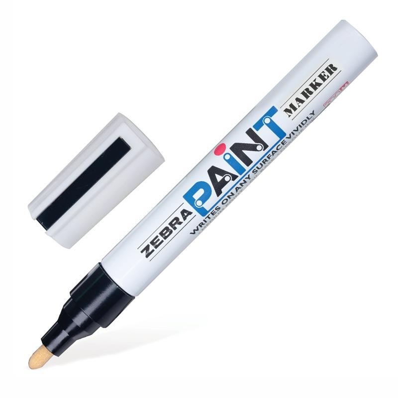 Bút Sơn Paint Marker - Zebra MOP-120 - Màu Đen