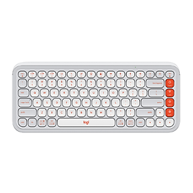 Bàn Phím Không Dây Logitech POP ICON KEYS (Bluetooth/USB) - Hàng Chính Hãng