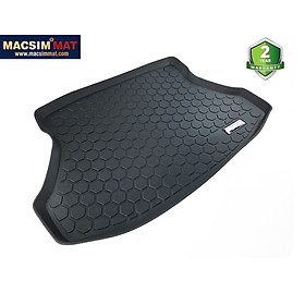 Thảm lót cốp xe ô tô Honda Civic 2012-2016 nhãn hiệu Macsim chất liệu TPV cao cấp màu đen(146)