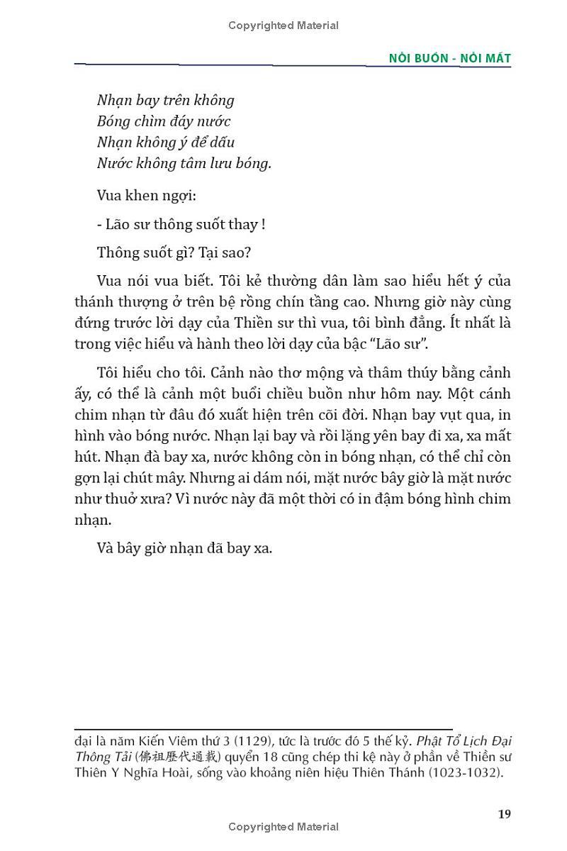 Chớ Quên Mình Là Nước