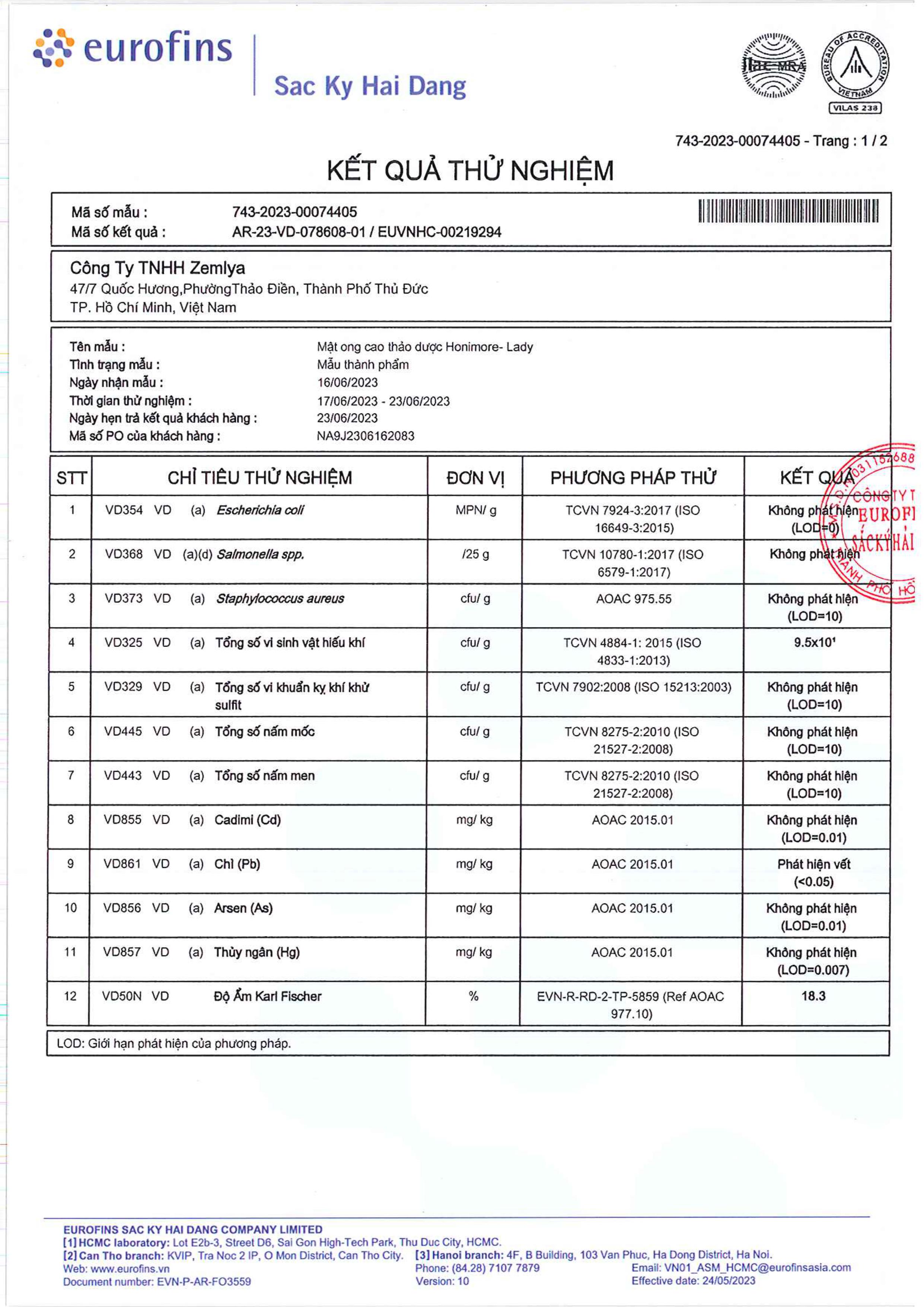Mật ong thượng hạng - cao thảo dược Lady Honimore - dành cho Phụ nữ
(Mật ong rừng bổ sung cao Tam Thất, cao Lạc Tiên, cao Đinh Lăng)