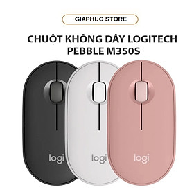 Chuột Không Dây Logitech PEBBLE 2 M350S | Silent | Bluetooth - Hàng Chính Hãng