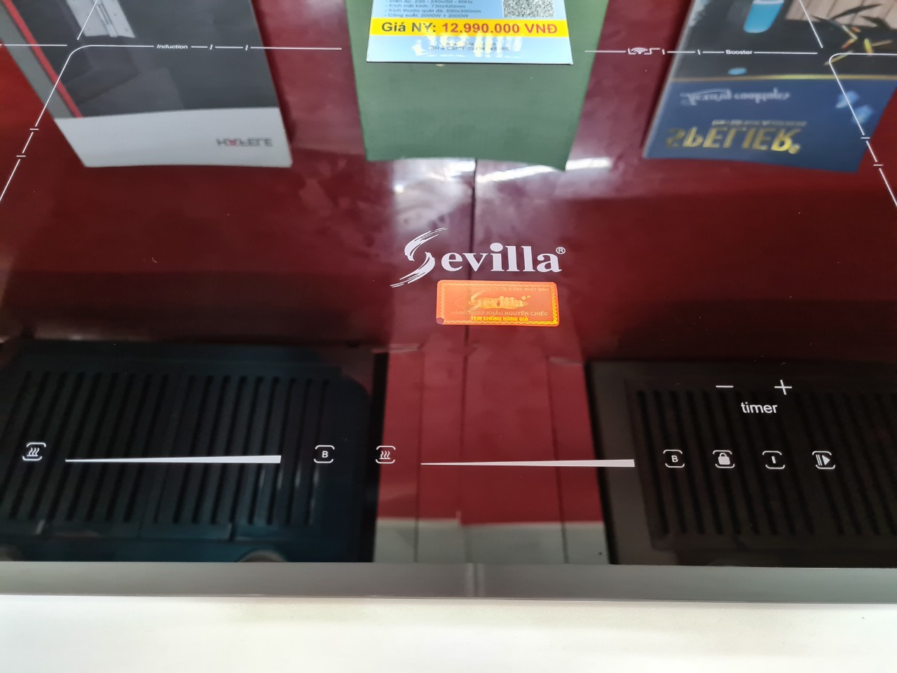 BẾP TỪ ĐÔI SEVILLA SV-T55 - HÀNG CHÍNH HÃNG