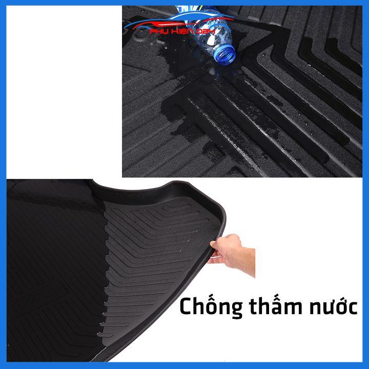 Thảm nhựa lót cốp Mazda 2 Sedan 2015-2016-2017-2018-2019-2020-2021-2022 nhựa dẻo dày dặn đàn hồi tốt