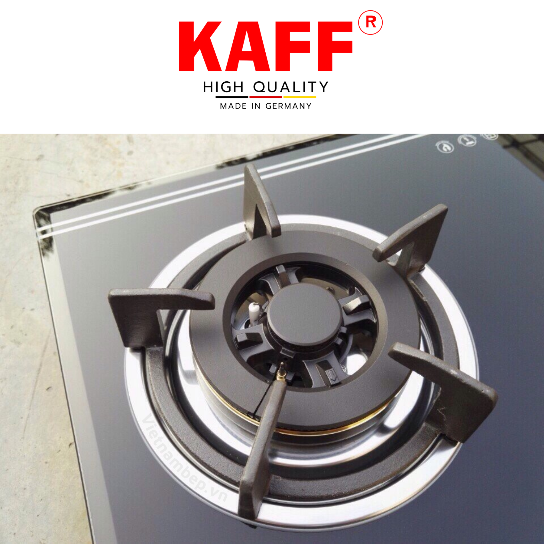 Bếp ga đôi KAFF KF-216 - Hàng chính hãng
