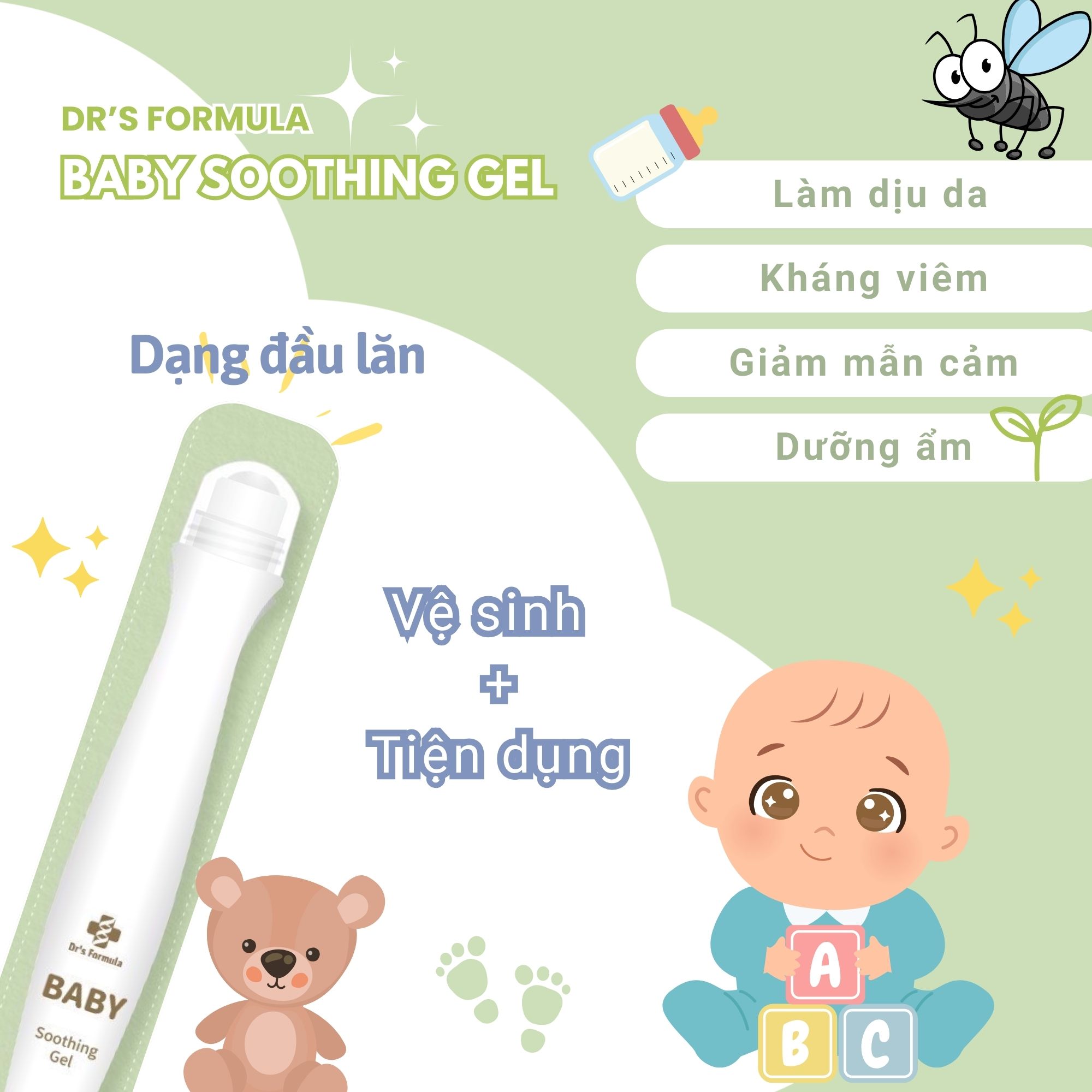 Gel Làm Dịu Da Cho Bé Dr