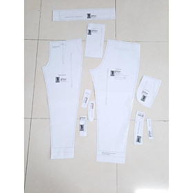 Rập giấy A0 mã 1440 - đầm lêch vai (BẢN VẼ)