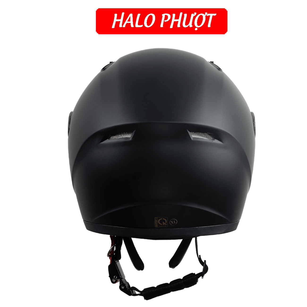 Nón bảo hiểm nguyên đầu (Fullface) Royal M136 Đen Mờ