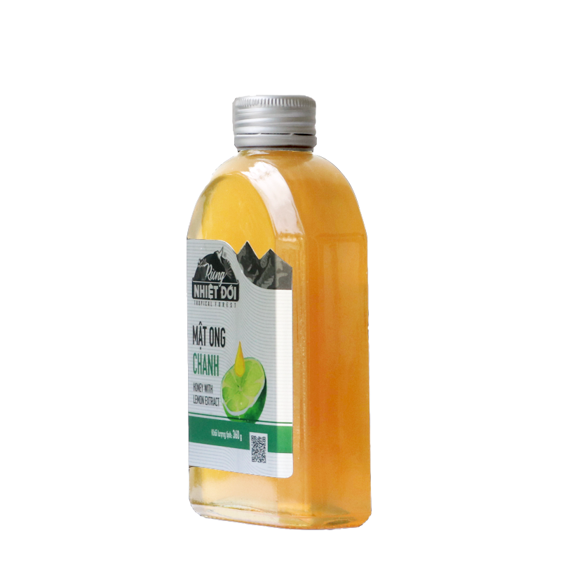 Mật ong Chanh - Rừng Nhiệt Đới 360g - tiện lợi, tăng đề kháng