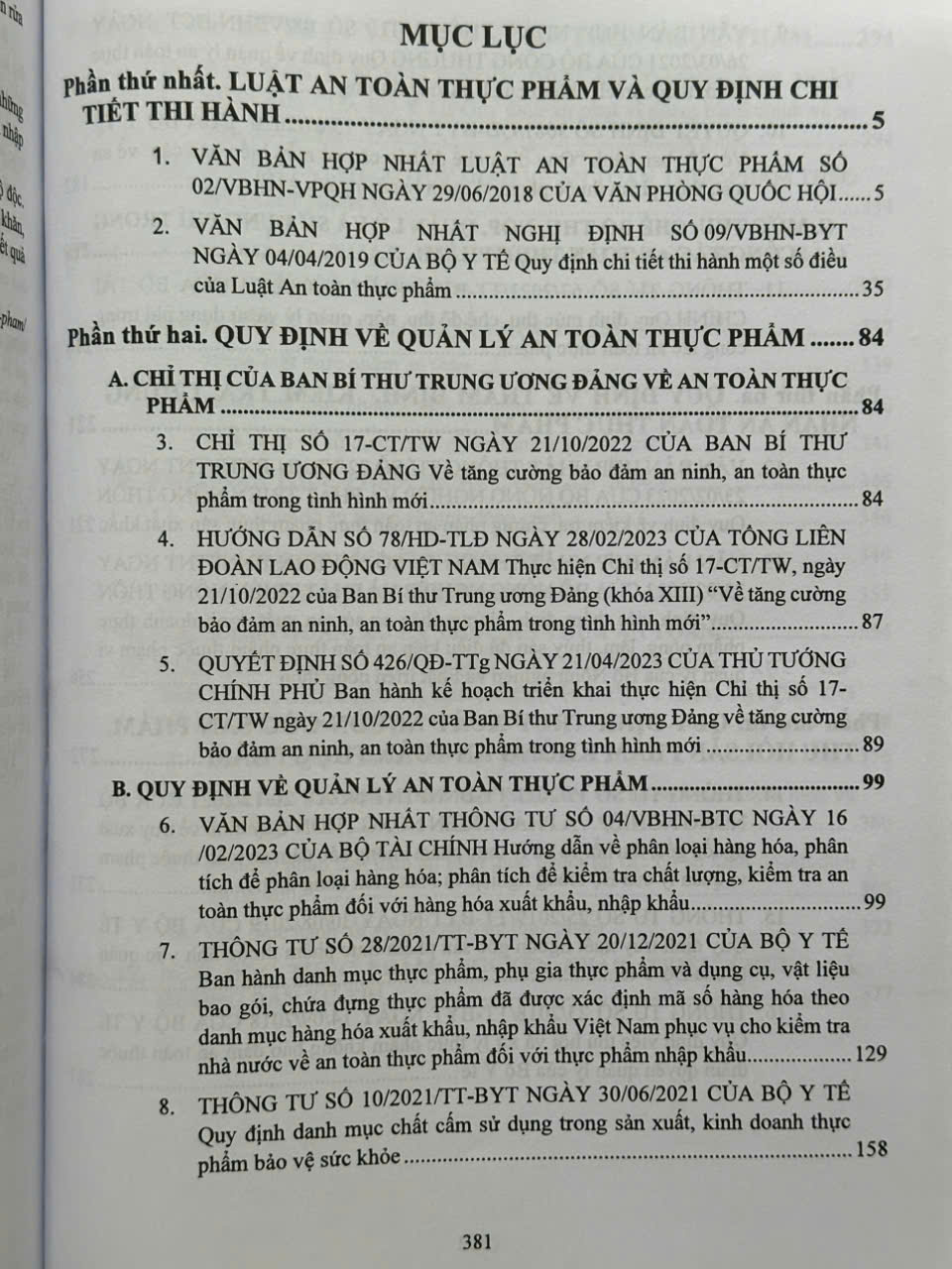 Sách Luật An Toàn Thực Phẩm – Công Tác Thanh Tra Kiểm Tra Bảo Đảm An Toàn Vệ Sinh Thực Phẩm Trong Các Đơn Vị, Doanh Nghiệp, Quán Ăn, Nhà Hàng, Khách Sạn - V2305D