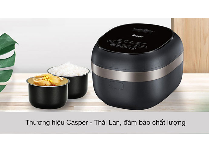 Nồi cơm cao tần Casper 1.5 Lít CI-15RC01 -Hàng chính hãng (Chỉ giao HCM)