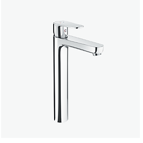 Vòi chậu rửa mặt lavabo đặt bàn cổ cao INAX LFV-2012SH nóng lạnh - Hàng chính hãng