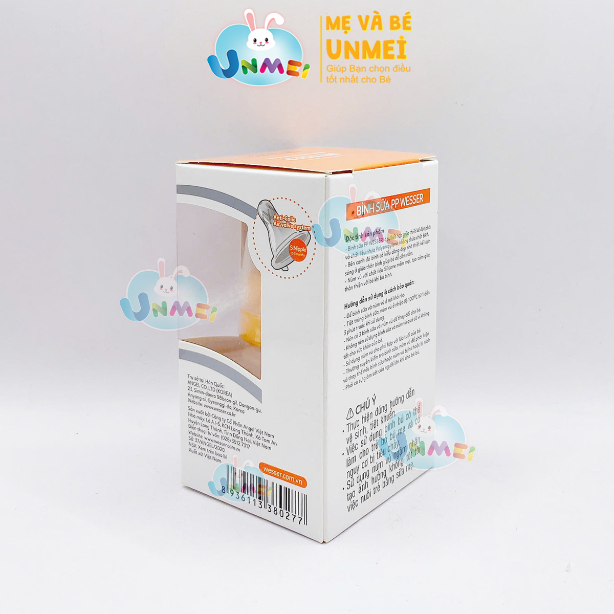 Bình sữa PP Wesser 60ml