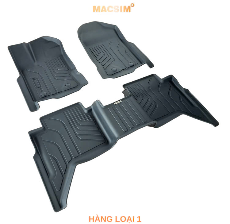 Thảm lót sàn 1 lớp sd3 Ford Ranger 2022+ Nhãn hiệu Macsim (Giảm giá nhưng chất lượng không giảm)