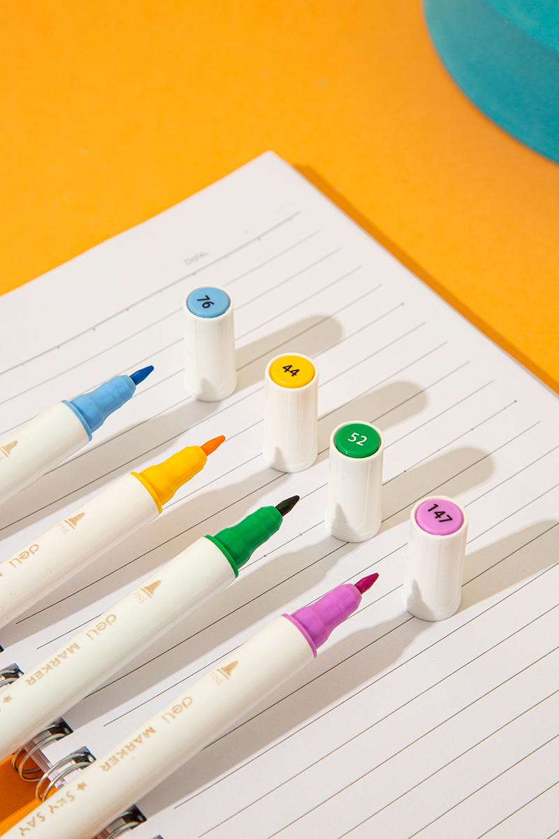 Hộp Bút 12 Màu Deli Sketch Marker - Phiên Bản Sơn Tùng M-TP Giới Hạn - Deli C185-12