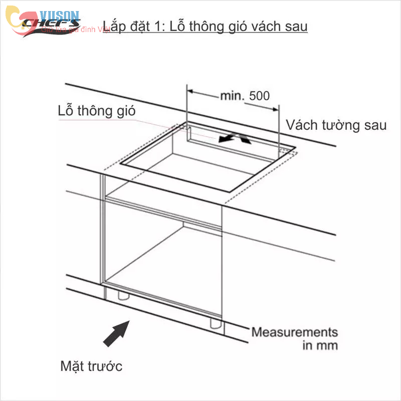 Bếp từ đôi Chefs Mix544P- Hàng chính hãng