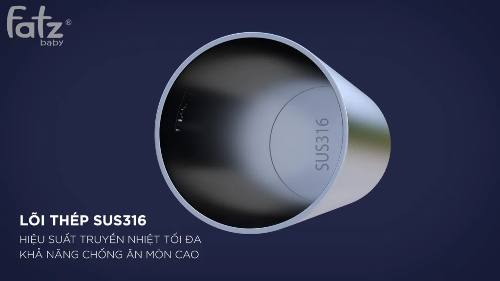 DỤNG CỤ HÂM NƯỚC PHA SỮA CẦM TAY FATZBABY FATZ MINI SMART 1 - FB3622VA