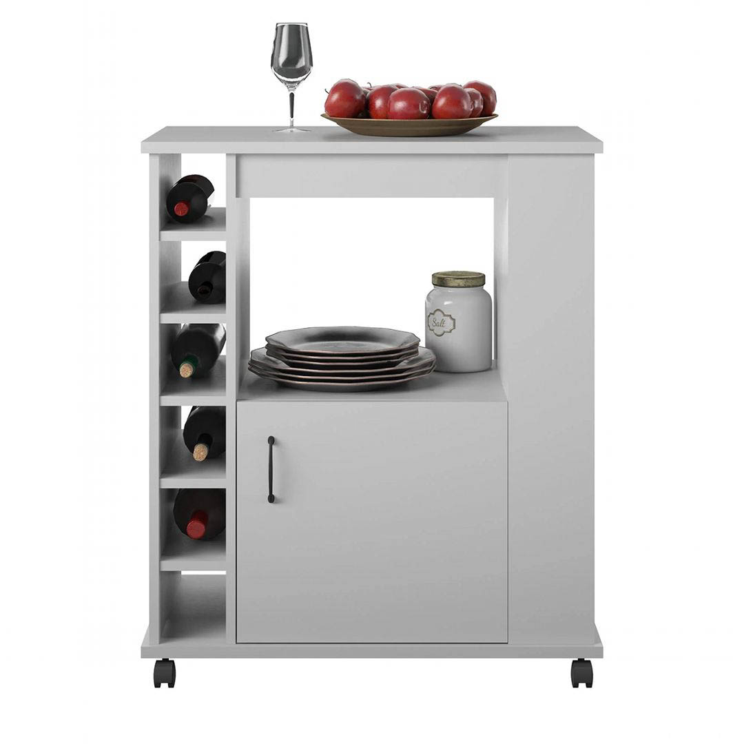 Tủ nhà bếp gia đình bằng gỗ công nghiệp MDF phủ melamine SMLIFE Dharmadam