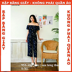 Rập jum trễ vai- Rập giấy mã 953- ( bản vẽ k phải bán jum) (BẢN VẼ)