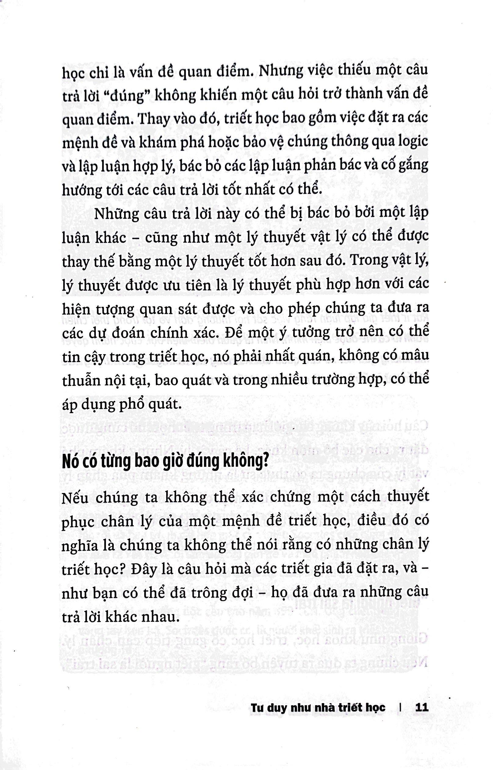 Tư Duy Như Nhà Triết Học - Nắm Bắt Logic Của Lập Luận Và Đạo Đức