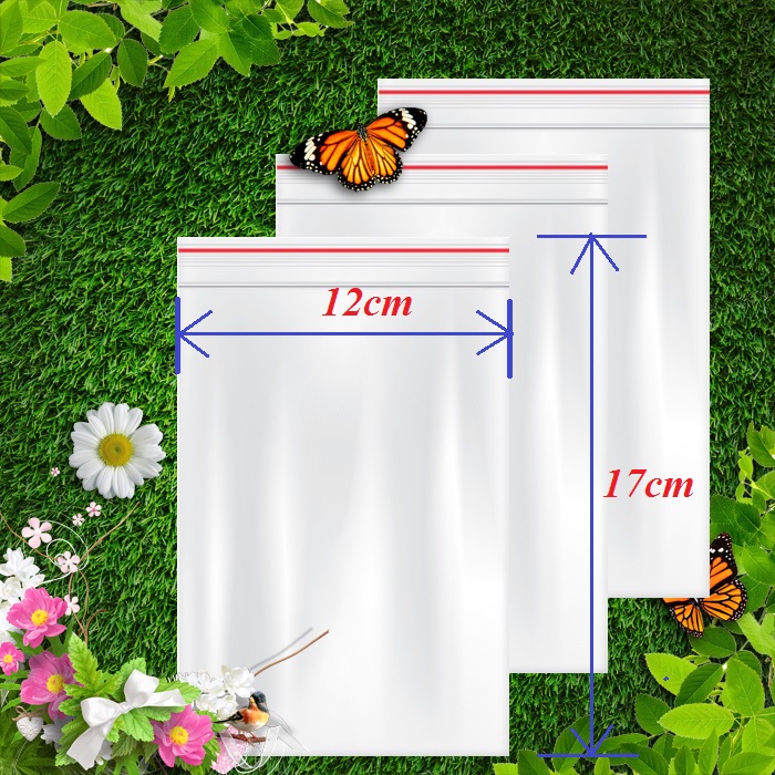 Combo 6 hộp trữ đông đồ ăn dặm 200ml kèm 3 zipper 12cm