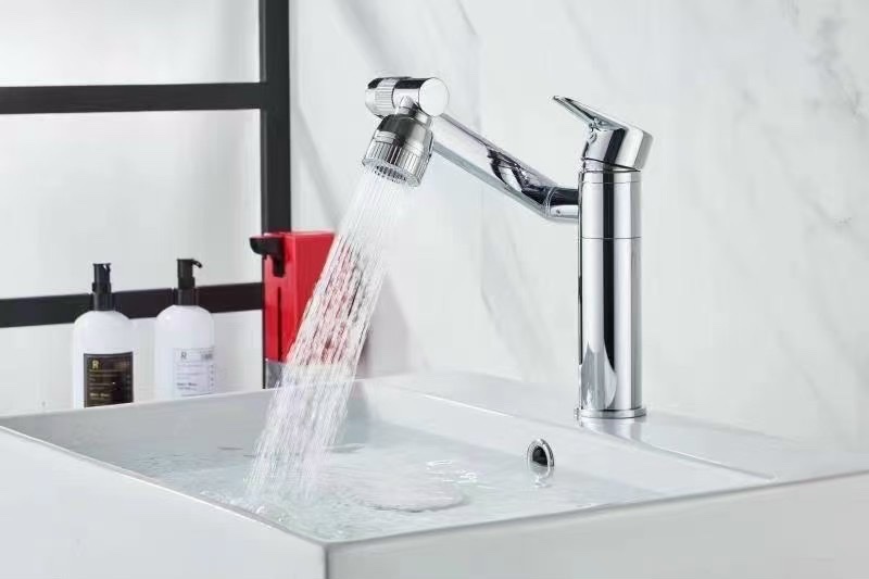 Vòi Lavabo Nóng Lạnh đa năng xuay 360 độ GROVES GRVDN15