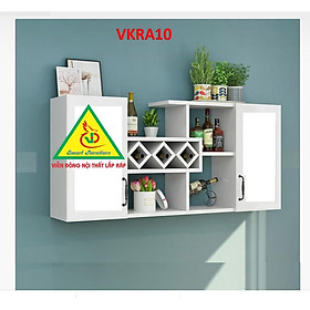 Tủ kệ  trang trí treo tường VKRA10 - Nội thất lắp ráp