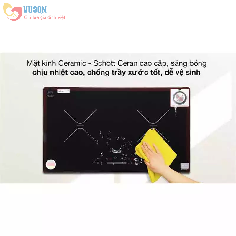 Bếp từ đôi Chefs EH-DIH366 - Hàng chính hãng