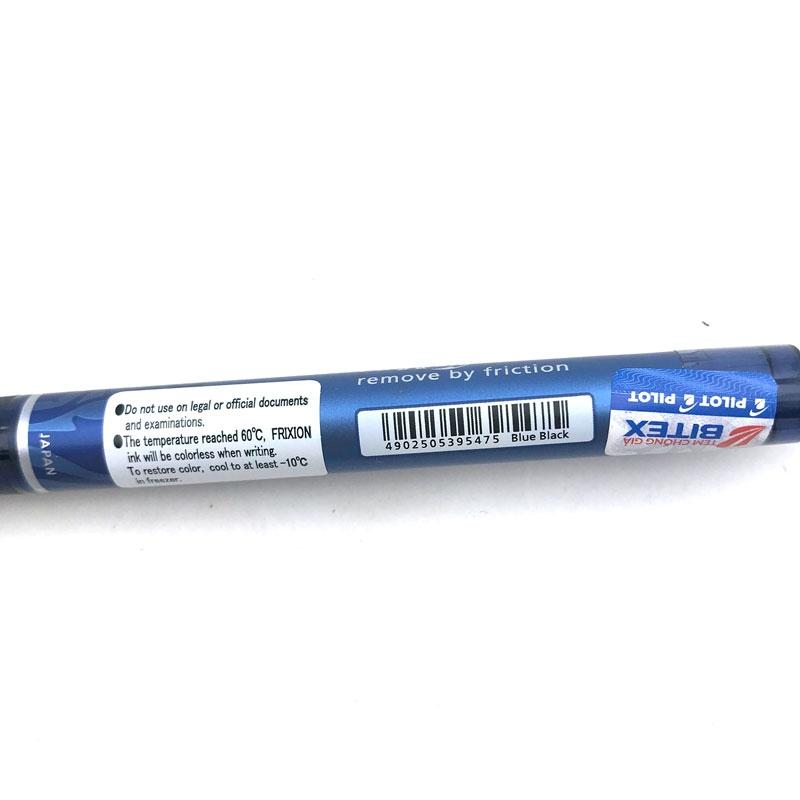 Bút Bi Bấm Xóa Được Frixion 0.5mm - Xanh Đen