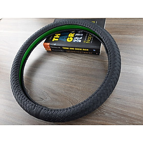 Bọc vô lăng cao cấp Mercedes mã 8991 chất liệu da thật - Khâu tay 100% size M phù hợp các loại xe nhãn hiệu Macsim