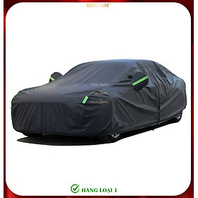 Bạt phủ ô tô thương hiệu MACSIM dành cho Volvo V60 - màu đen  - bạt phủ trong nhà và ngoài trời