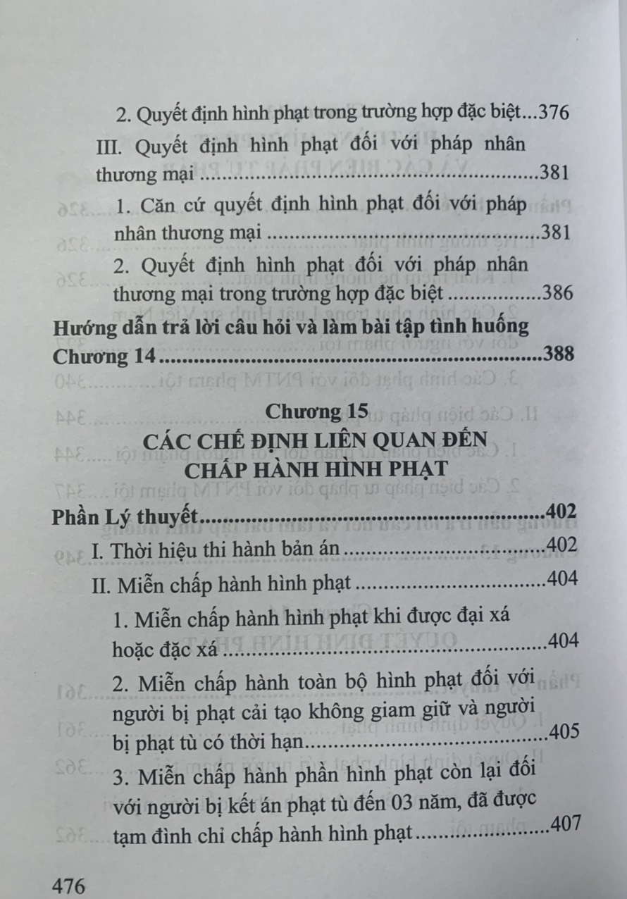 Hướng dẫn môn học Luật hình sự - Tập 1 (phần chung)